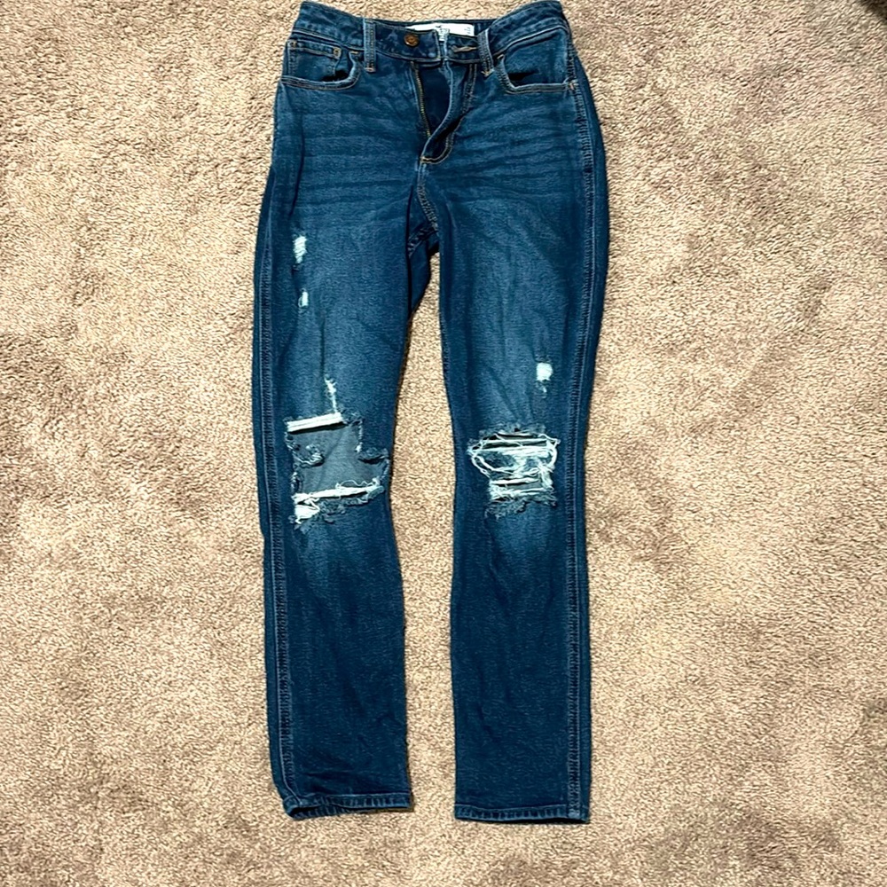 Hollister mom jeans